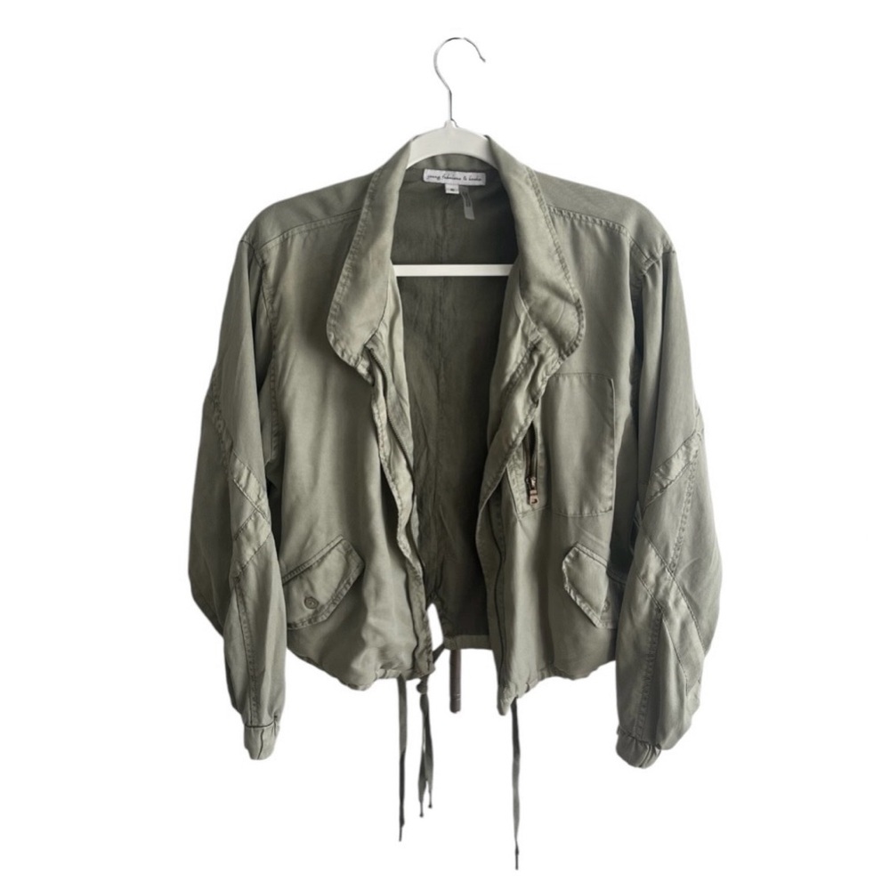 Young Fabulous & Broke | Pastel Green Vintage Jacket | Women’s Size Small